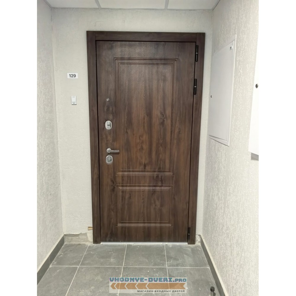 Входная дверь CommandDoors CHALET 18SP Белая Лиственница